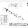 Amphenol AC5F - Разъем XLR кабельный мама 5 контактов