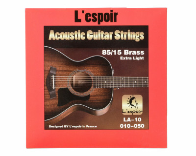 L'ESPOIR LA-10 010-050 струны для акустической гитары