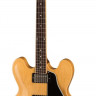GIBSON 2019 ES-335 DOT DARK NATURAL полуакустическая гитара с кейсом