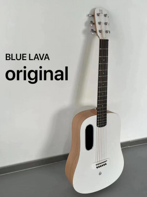 Гитара акустическая BLUE LAVA Original орехового цвета в комплекте? полужесткий чехол и медиатор