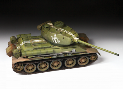 Сборная модель ZVEZDA Советский средний танк Т-34/85, 1/35