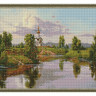 Картина мозаикой с нанесенной рамкой 40х50 ПРИЩЕПА. РУСЬ (27 цветов)