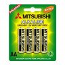 Батарейка Mitsubishi AA LR6G Alkaline (1шт)