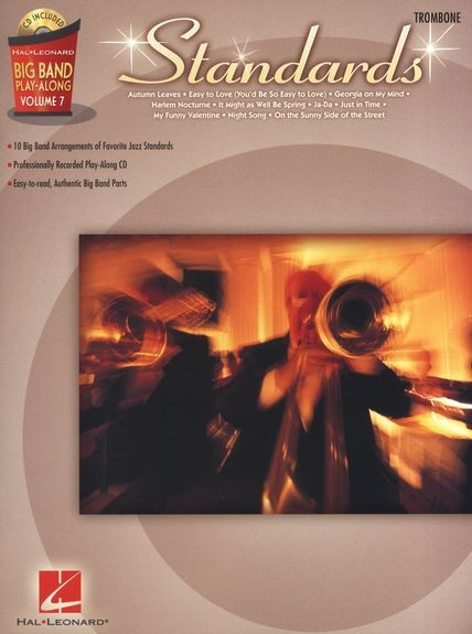 HL00843137 Big Band Play-Along Volume 7: Standards Trombone
