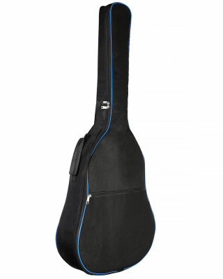Чехол для акустических гитар, включая 12-струнные TUTTI ГА-1 тонкий черный, КАНТ СИНИЙ