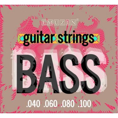 Струны для бас-гитары EMUZIN 4S40-100