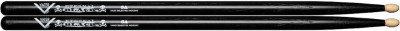VATER VHEB5AW 5A барабанные палочки черные, материал: орех, L=16" (40.64см), D=.570" (1.45см), дерев