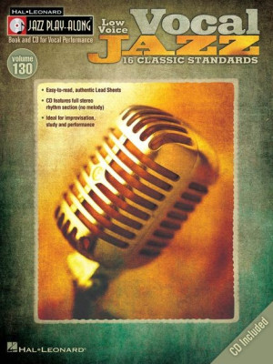 HL00843191 Jazz Play-Along Volume 130: Vocal Jazz (Low Voice)