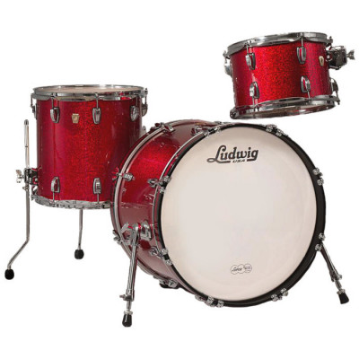 Комплект барабанов LUDWIG L8303AX27 Classic Maple series (20"х14")(14"x14")(12"x8") + держатель тома и фурнитура Mini Classic lugs