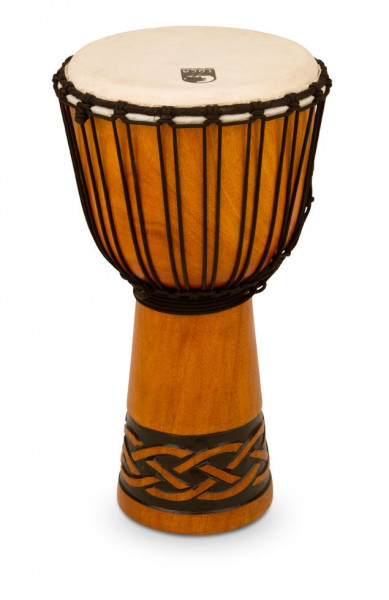 Toca TODJ-8CK Origins Series Rope Tuned Wood Djembe Celtic Knot Small джембе 8"х16"