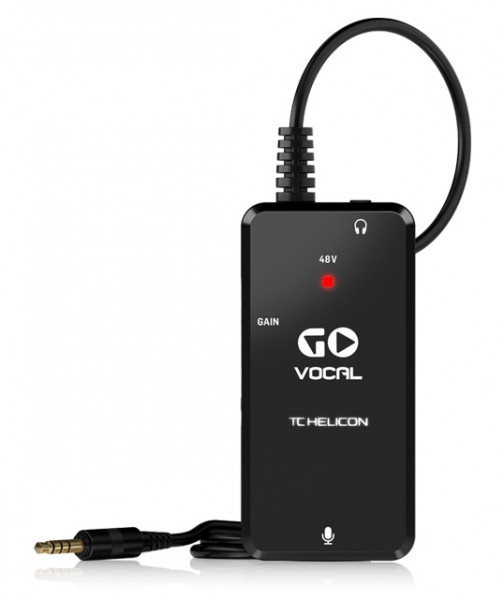 Микрофонный предусилительTC Helicon GO VOCAL для мобильных устройств Микрофонный предусилительTC Helicon GO VOCAL для мобильных устройств