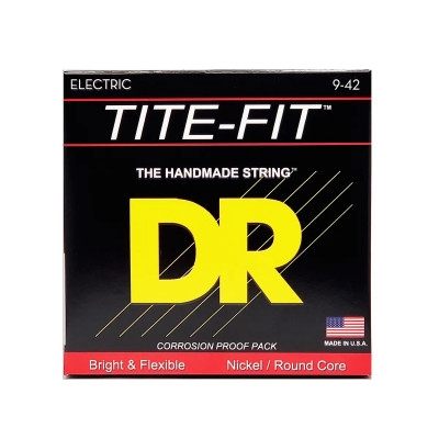 Струны для электрогитар DR LT-9-42 TITE-FIT