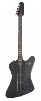 EPIPHONE GOTH T-BIRD IV BASS PLAIN BLACK BLK HDWE бас-гитара