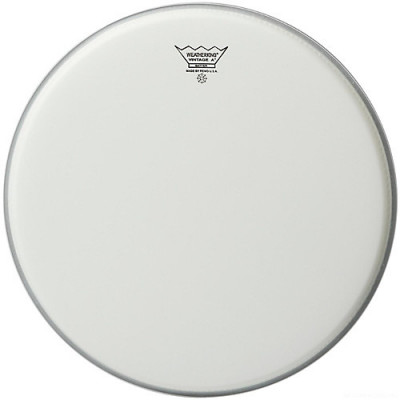 REMO BA-0814-WS Batter Ambassador White Suede 14'' пластик