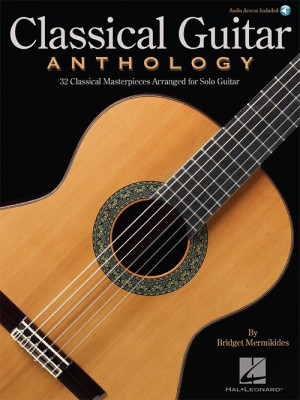 HL00151417 CLASSICAL GUITAR ANTHOLOGY (MERMIKIDES BRIDGET) CGTR BOOK/AUDIO...