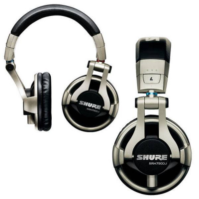 SHURE SRH750DJ профессиональные DJ наушники