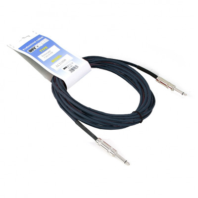 Invotone ACI1002/BK - инструментальный кабель, 6.3 mono Jack-6.3 mono Jack 2 м (черный)