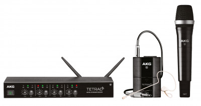 AKG DMS Tetrad Mixed Set цифровая радиосистема с головным и радиомикрофоном