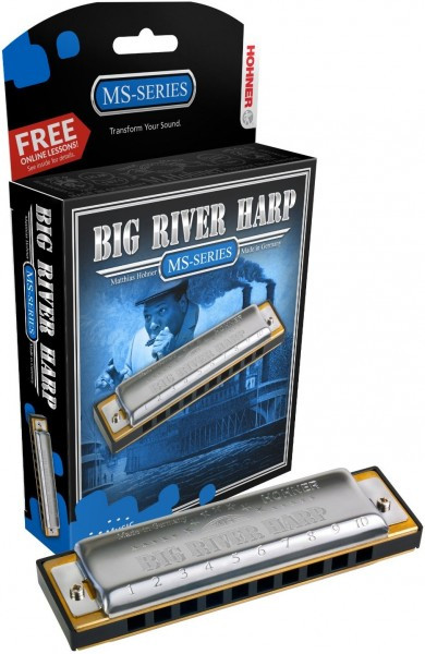 Губная гармошка диатоническая HOHNER Big river harp 590/20 C (M590016X)