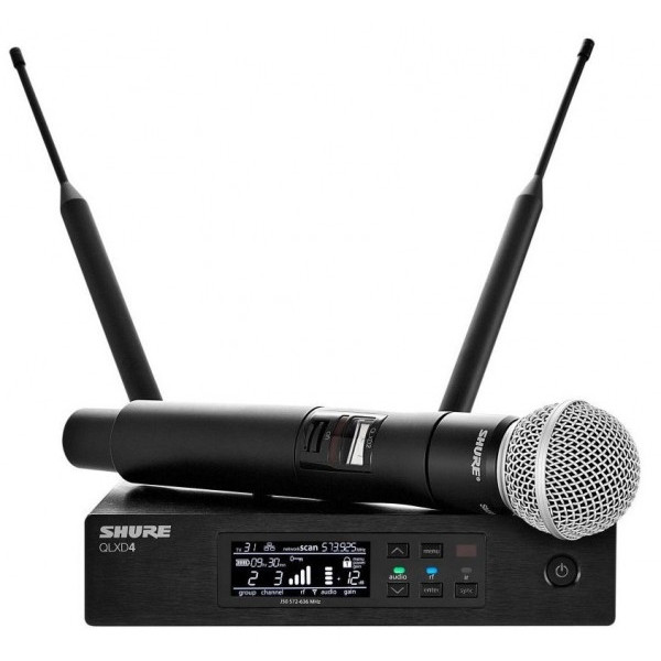Shure QLXD24E/SM58 K51 радиосистема аналоговая с радиомикрофоном