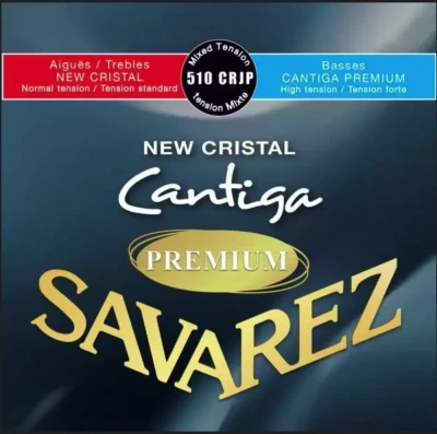 SAVAREZ  510CRJP New Cristal Cantiga Tension струны для классической гитары