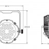 Involight LEDPAR1842W - всепогодный LED прожектор, мультичип18 шт. по 4 Вт (2х2 Вт белый тепл+хол.)