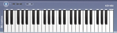 MIDI-клавиатура AXELVOX KEY49j / Blue