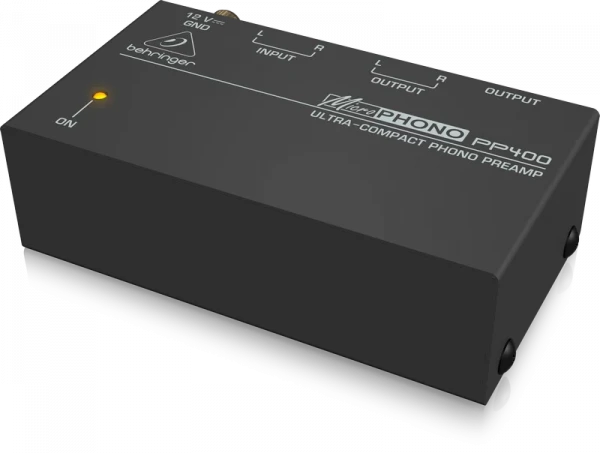Предусилитель Behringer PP400 для проигрывателей виниловых дисков