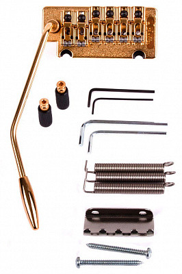 SCHALLER TREMOLO 2000 R2-32 (АРТ.13060500) праворукое тремоло для гитары, золото