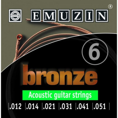 EMUZIN .012 одиночная струна для акустической гитары