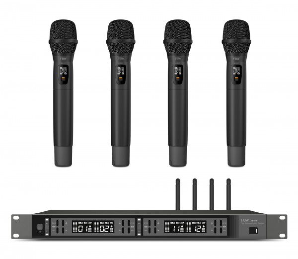 Радиосистема FBW A4-VOCAL1 четырёхканальная A140R+4xA101HT Радиосистема FBW A4-VOCAL1 четырёхканальная A140R+4xA101HT