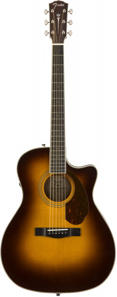 Fender PM-4CE AUDITORIUM LTD SUNBRST электроакустическая гитара