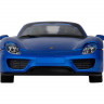 Машина "АВТОПАНОРАМА" Porsche 918 Spyder, 1/24, синий,  свет, звук, в/к 24,5х12,5х10,5 см