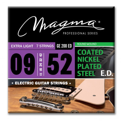 Комплект струн для 7-струнной электрогитары 9-52 Magma Strings GE200ED