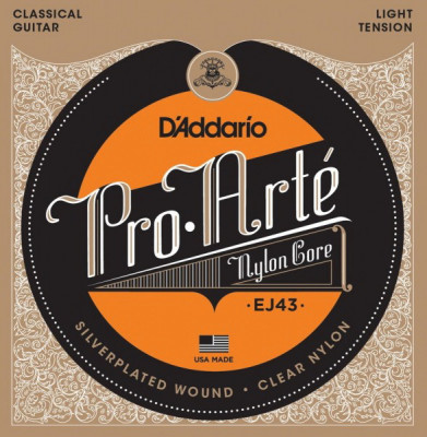 D'ADDARIO EJ43 Light 27-42 струны для классической гитары