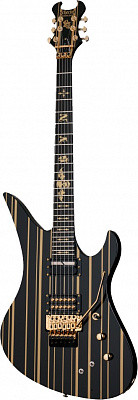 Schecter SYNYSTER CUSTOM-S BLK/GOLD электрогитара