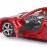Машина "АВТОПАНОРАМА" Porsche Carrera GT, красный, 1/24, свет, звук, в/к 24,5*12,5*10,5 см