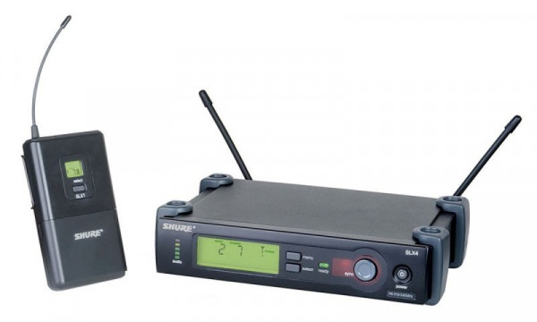 Shure SLX14E Q24 радиосистема профессиональная с поясным передатчиком