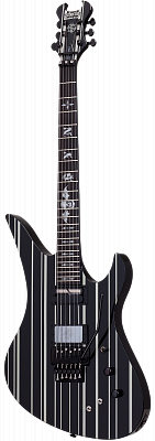 Schecter SYNYSTER CUSTOM-S BLK/SILVER электрогитара