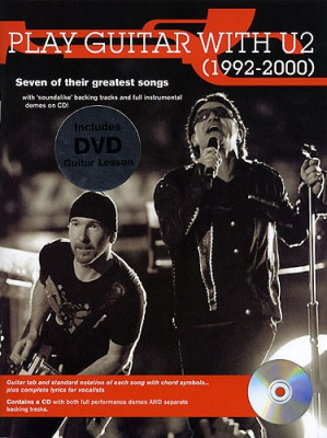AM983675 Play Guitar With... U2: 1992-2000 (DVD Edition)