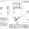 Amphenol ACPS-TN - 1/4” (6.35мм) Phone стерео штекер, угловой, металлический корпус