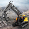 Радиоуправляемый экскаватор Double Eagle Volvo EC160E 1:16 2.4G, ковш