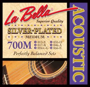 LA BELLA 700 M струны для акустической гитары