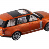 Машина "АВТОПАНОРАМА" 2013 Range Rover, оранжевый, 1/34, свет, звук, инерция, в/к 17,5*13,5*9 см