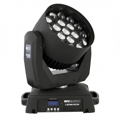 Involight LEDMH1915W - LED вращающаяся голова, 19x15 Вт RGBW (LED Engin), DMX-512