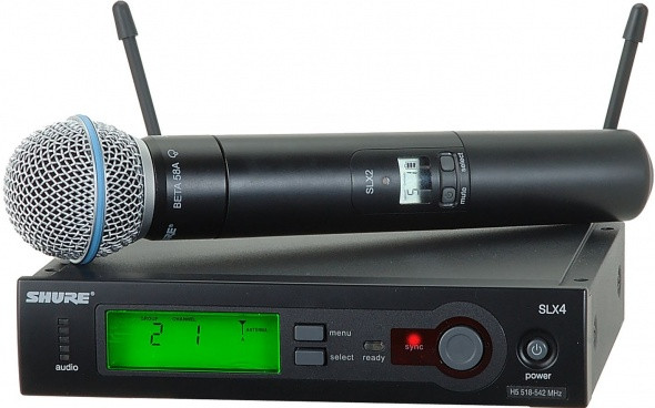 Shure SLX24E/B58 P4 радиосистема аналоговая с радиомикрофоном