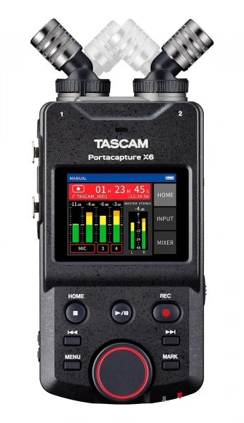 Рекордер Tascam Portacapture X6 портативный многоканальный