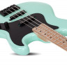 SCHECTER J-4 SEA FOAM GREEN бас-гитара