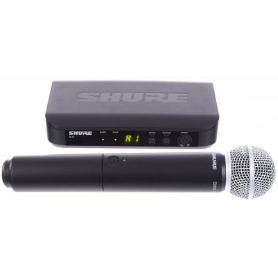 Shure BLX24E/SM58 M17 радиосистема вокальная с капсюлем динамического микрофона SM58