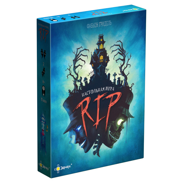 Настольная игра Настольная игра "RIP" Паранормальная дуэль